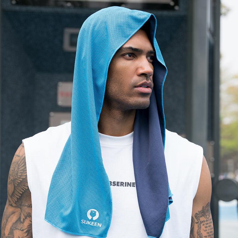 Sukeen Cooling Towels (40"x12"),Soft Breathable Chilly Microfiber Towel for Yoga,Sport & More Activities - Sukeen