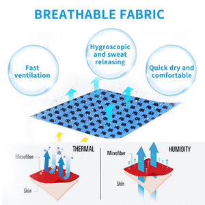 Sukeen Cooling Towels (40"x12"),Soft Breathable Chilly Microfiber Towel for Yoga,Sport & More Activities - Sukeen