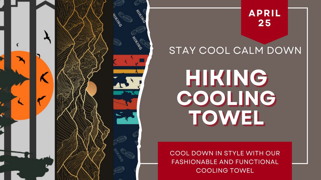 New Arrival:Printed Hiking Cooling Towel