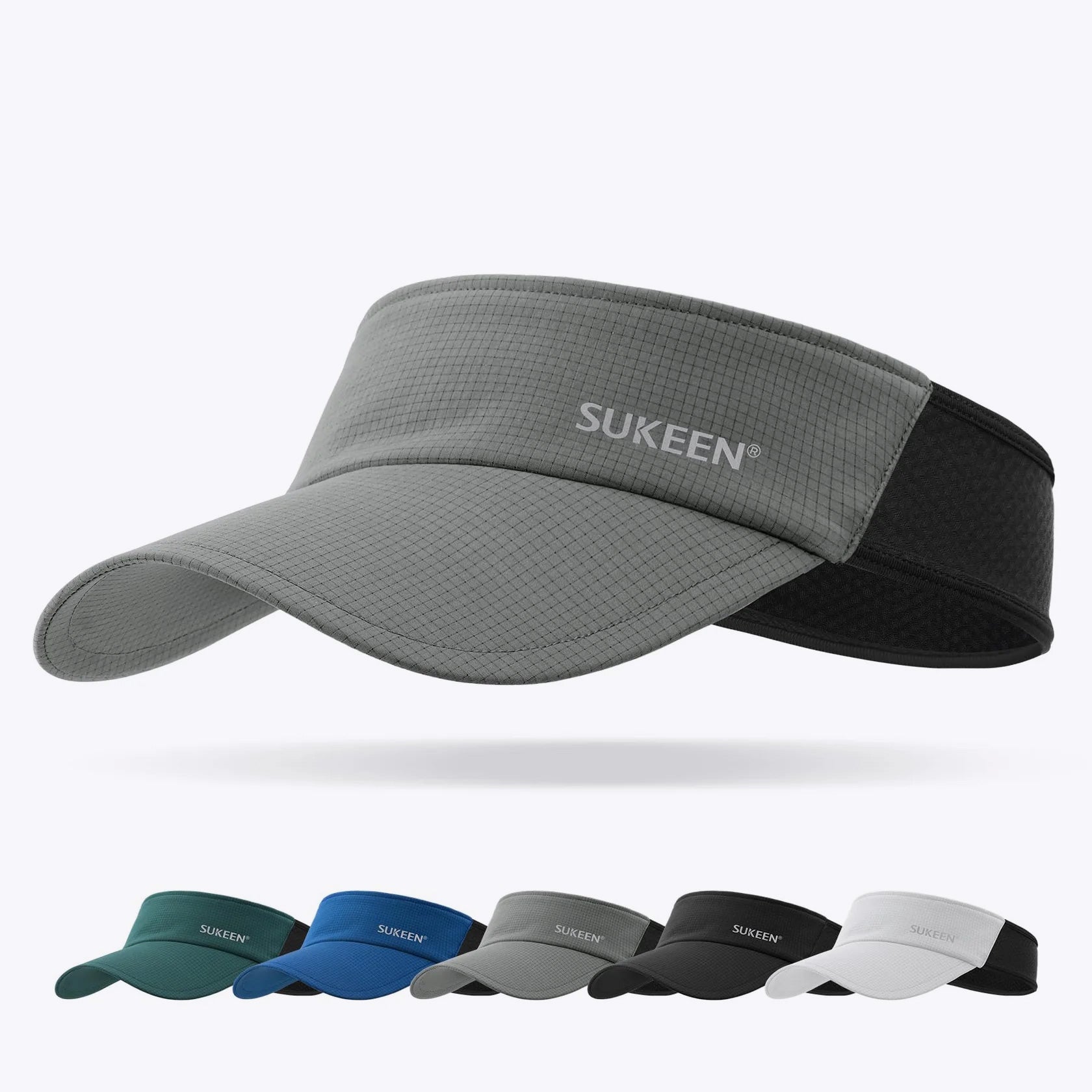 Long Brim Stretchy Visor Hat