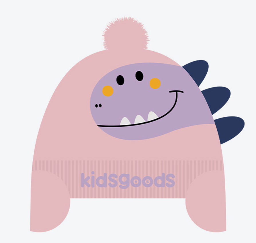 Children's Knitted Hat Scarf