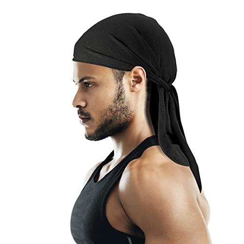 Cooling Hoodie Towel, Sweat Wicking Head Wrap Cooling Helmet Liner - SukeenCooling Headwear, Pirate Hat Sweat Wicking Head Wrap Cooling Helmet Liner