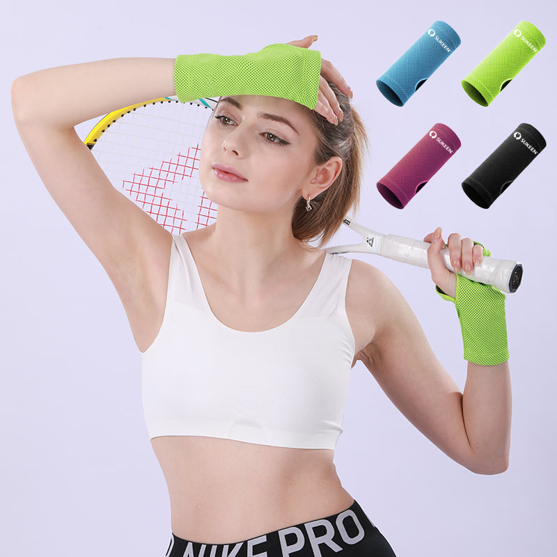 Finger Set Wrist Ice Sports Breathable Cooling Wristband