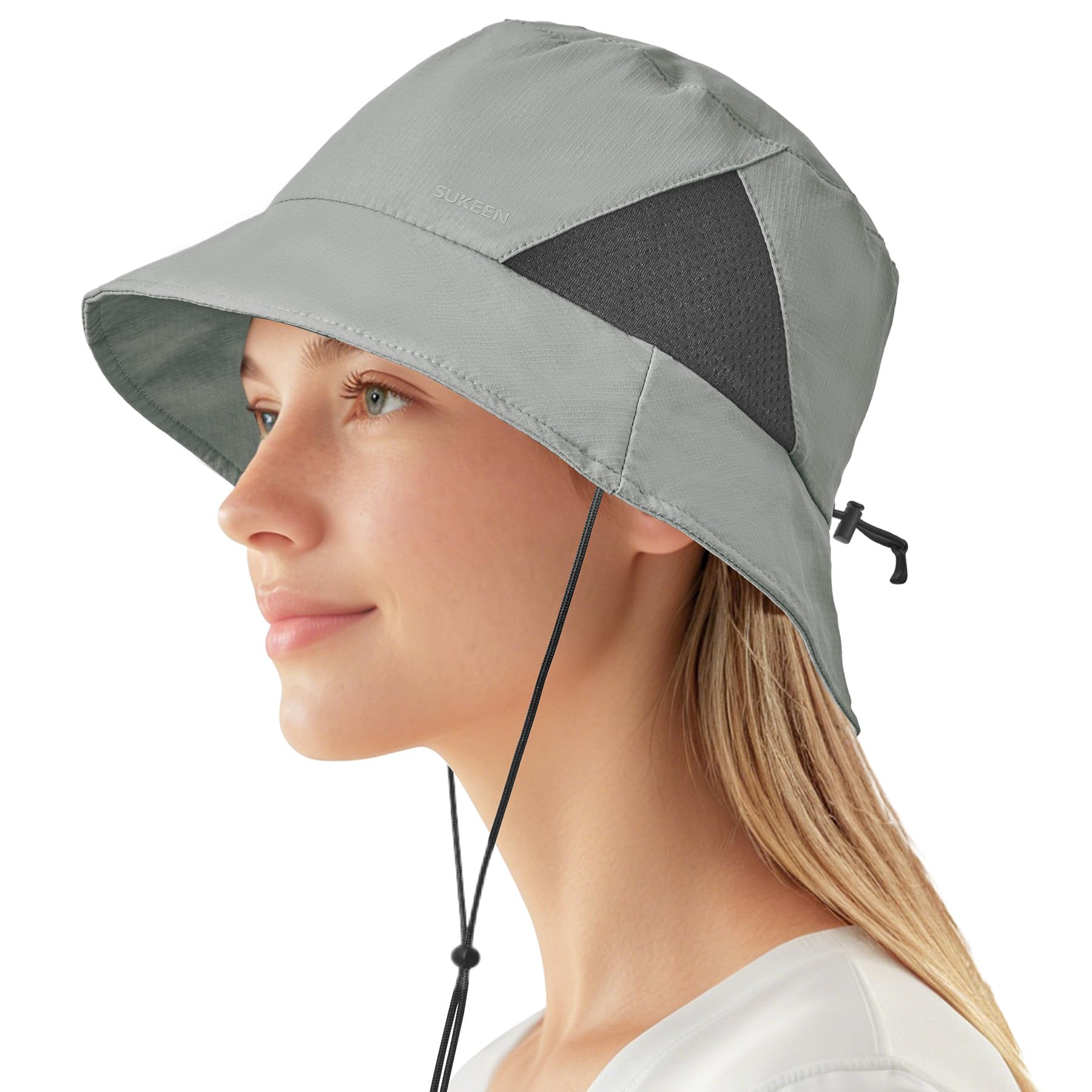 Sukeen Women's Lightweight Adjustable Bucket Hat for Summer Outdoor Use,Breathable & Soft Sun Hat UV Protection and Quick-Dry