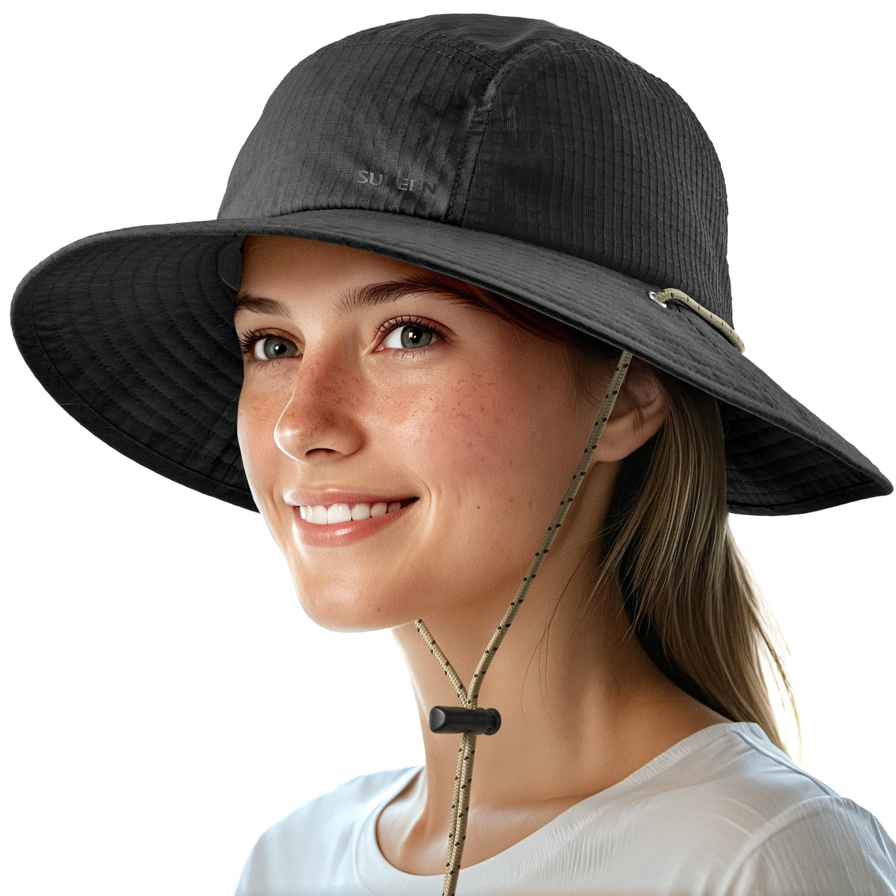 Sukeen Sun Hats for Women, Wide Brim Hats for Mens, Fishing Hat, Bucket Hat, Summer Packable Beach Hat, UV Protection 50+ Hat