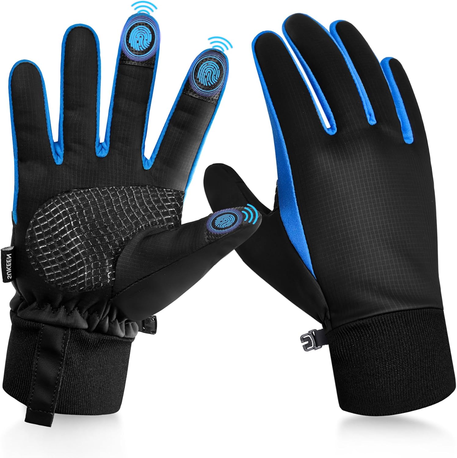 Kids Windproof PU Cold Weather Gloves KG002