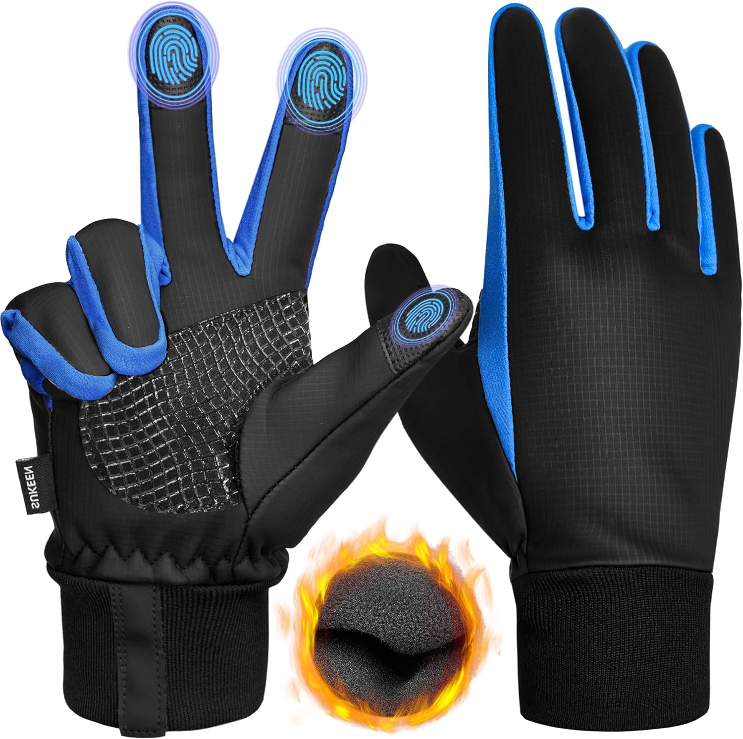 Windproof Running Gloves Touch Screen Cycling Gloves G002