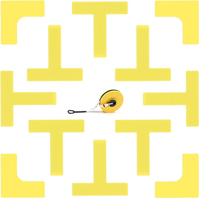 Grippy  and Ehance Friction Pickleball Court Marking