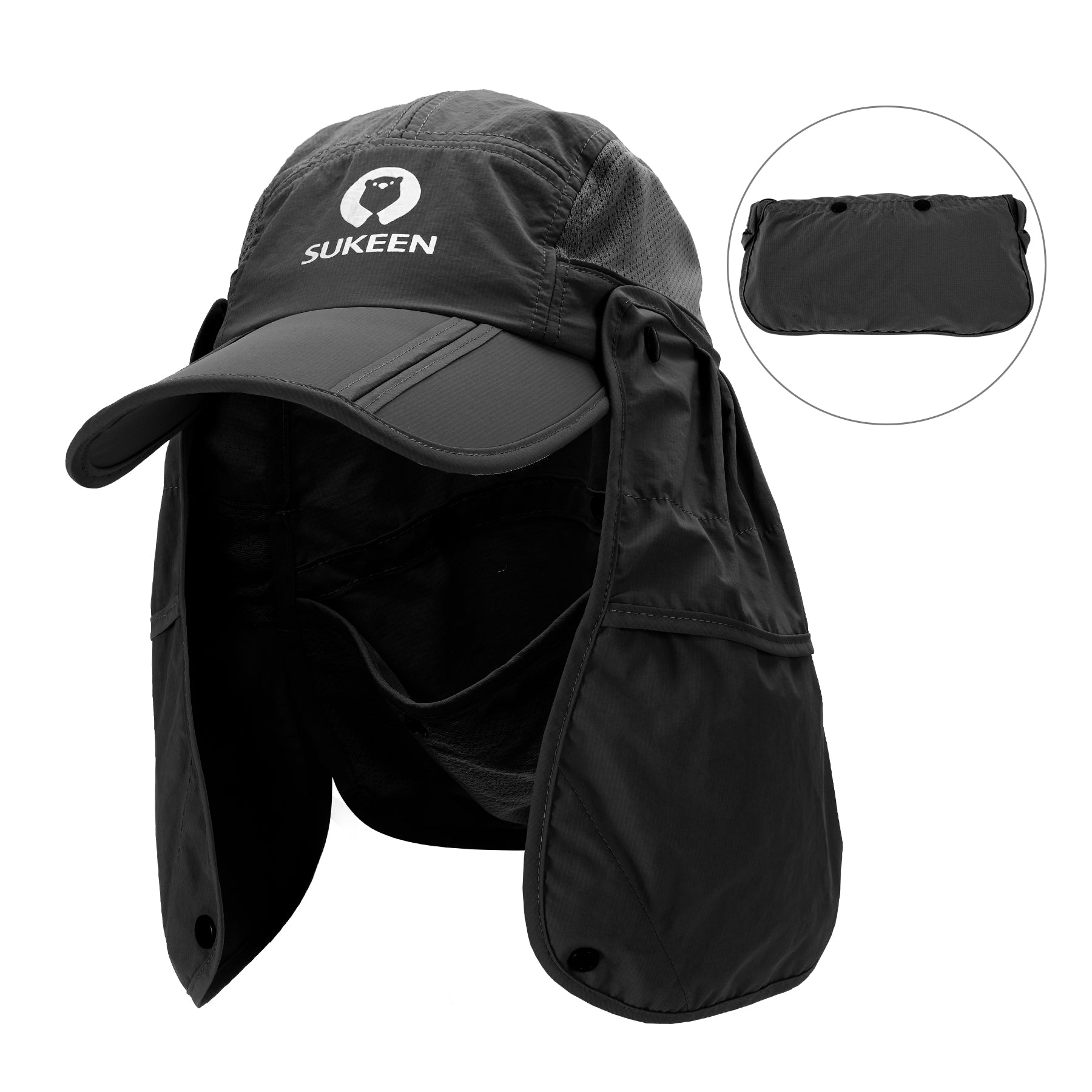 Cooling Hat Detachable Neck Visor Chilly Headwear