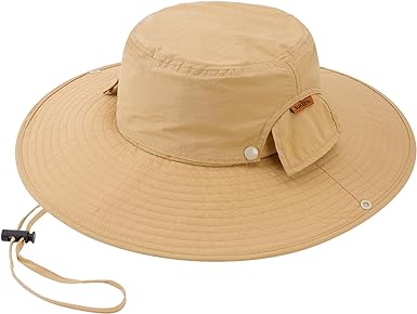 Polyester Fabric Buckle Windproof Cord Cooling Hat