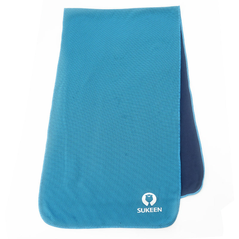 [4 Pack] Sukeen Cooling Towel (40"x12"), Ice Towel, Soft Breathable Chilly Towel, Microfiber Towel, (Multicolor-7)