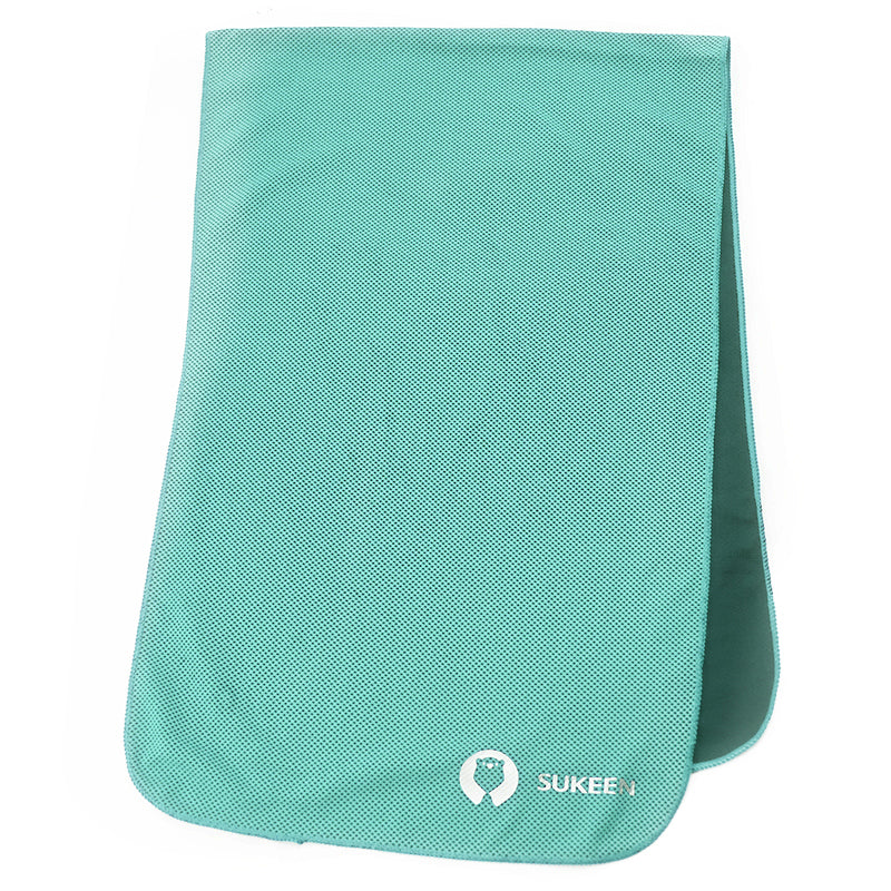 [4 Pack] Sukeen Cooling Towel (40"x12"), Ice Towel, Soft Breathable Chilly Towel, Microfiber Towel, (Multicolor-27)