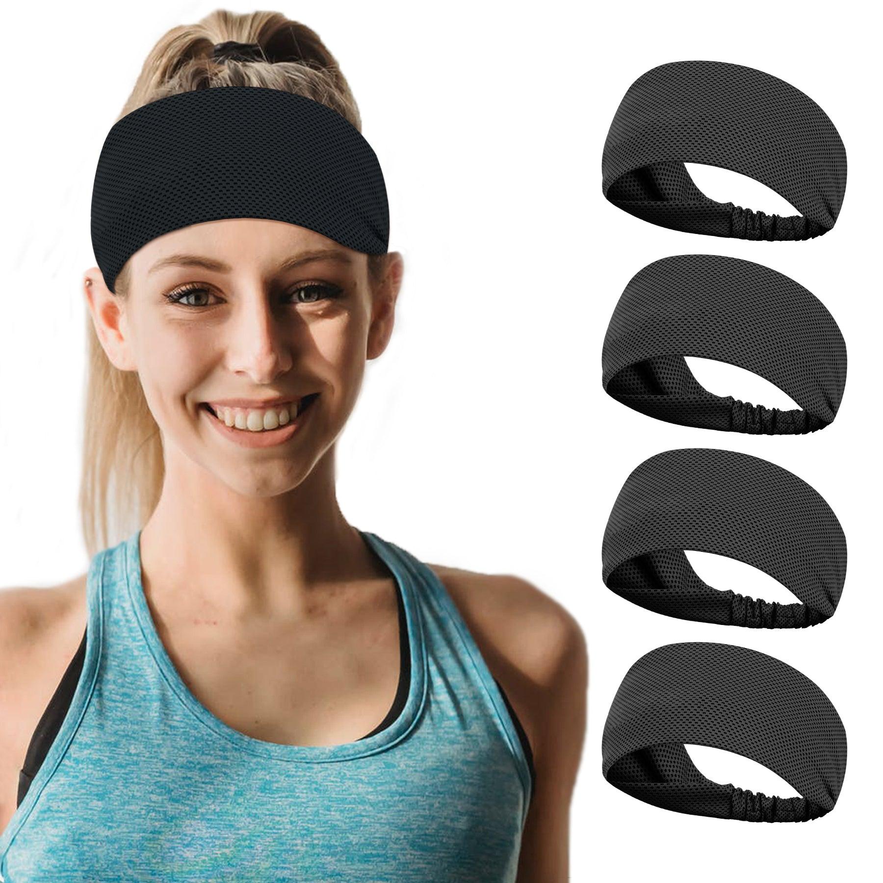 Sukeen Cooling Headband, Sweat Wicking Head Wrap Cooling Elastic Band - Sukeen
