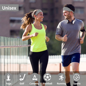 Sukeen Cooling Headband, Sweat Wicking Head Wrap Cooling Elastic Band - Sukeen