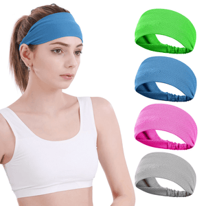 Sukeen Cooling Headband, Sweat Wicking Head Wrap Cooling Elastic Band - Sukeen