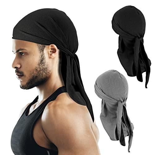 Cooling Headwear, Pirate Hat Sweat Wicking Head Wrap Cooling Helmet Liner