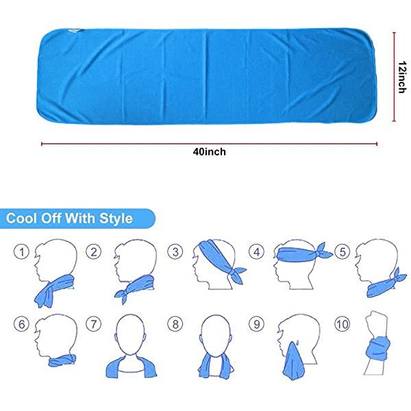Sukeen Snap Cooling Towel Instant Evaporative Cooling - Sukeen